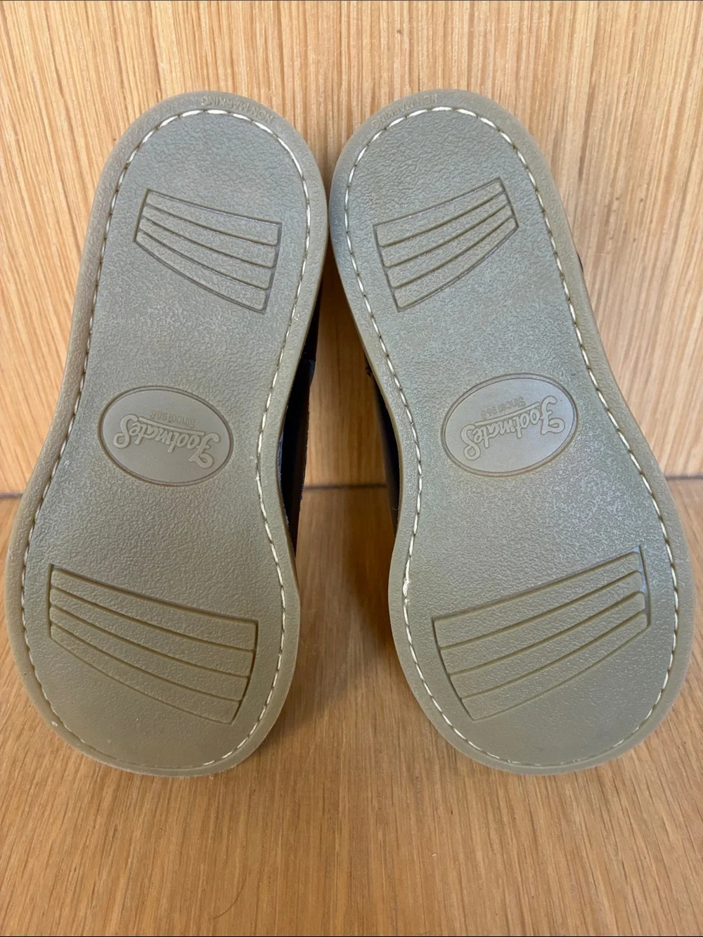 Footmates Girls ALLIE Leather Shoe - Navy - Size 10